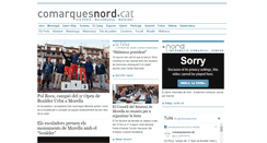 Desktop Screenshot of comarquesnord.cat